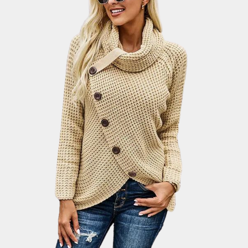 Cardigan in Maglia | Bottoni Laterali | Caldo ed Elegante