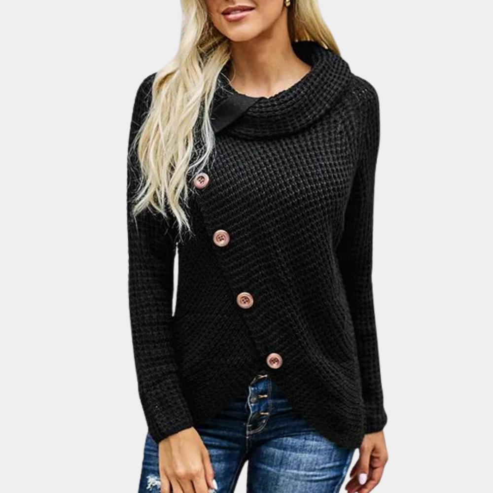 Cardigan in Maglia | Bottoni Laterali | Caldo ed Elegante