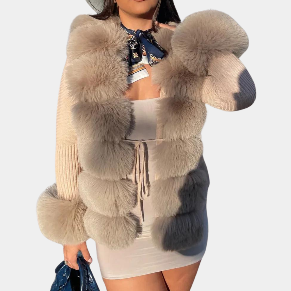 Gilet in Pelliccia Sintetica | Elegante e Morbido | Look Glamour
