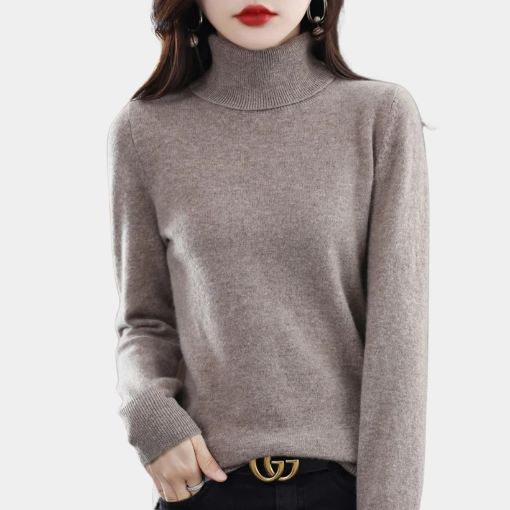 Maglione Collo Alto | Morbido ed Elasticizzato | Elegante e Versatile