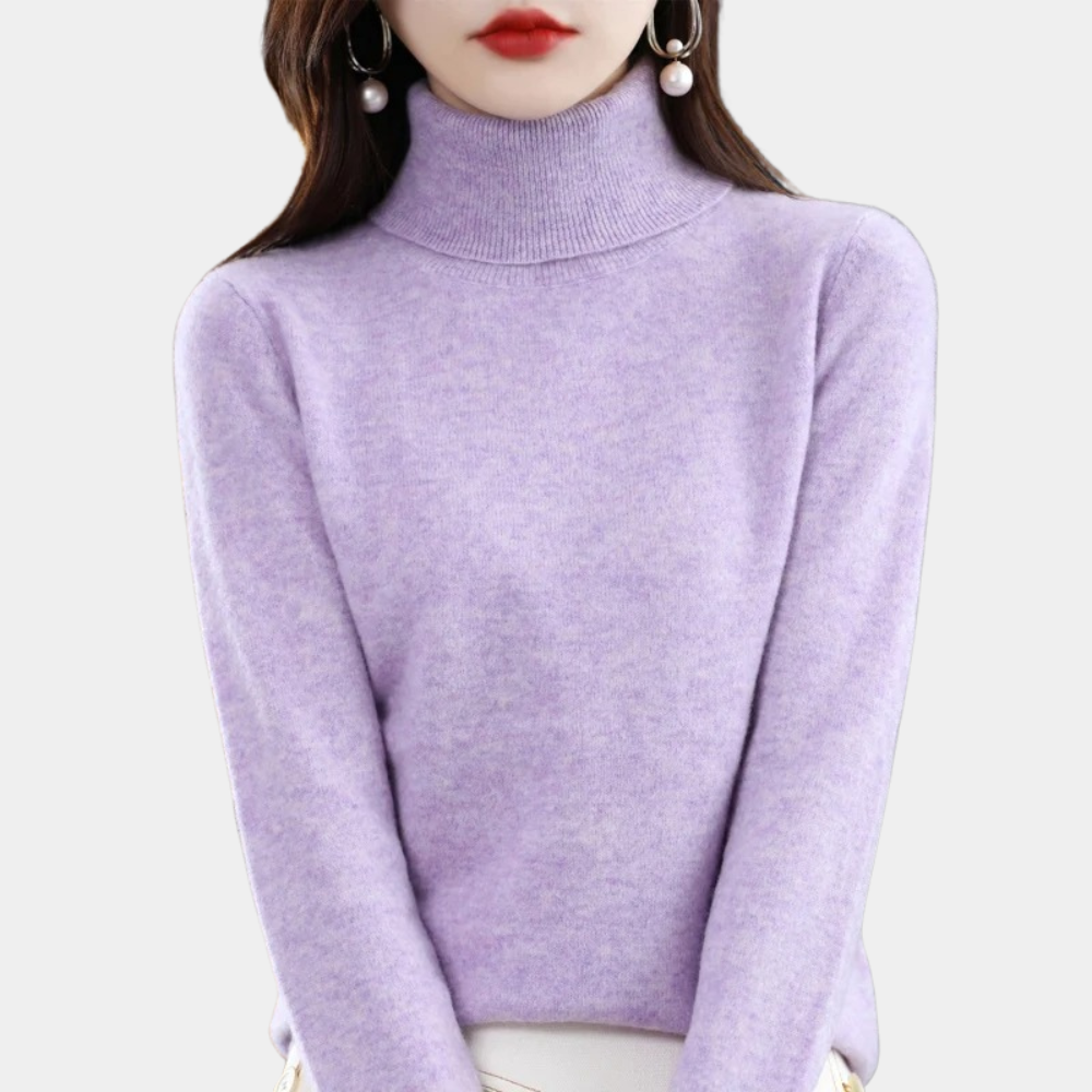 Maglione Collo Alto | Morbido ed Elasticizzato | Elegante e Versatile