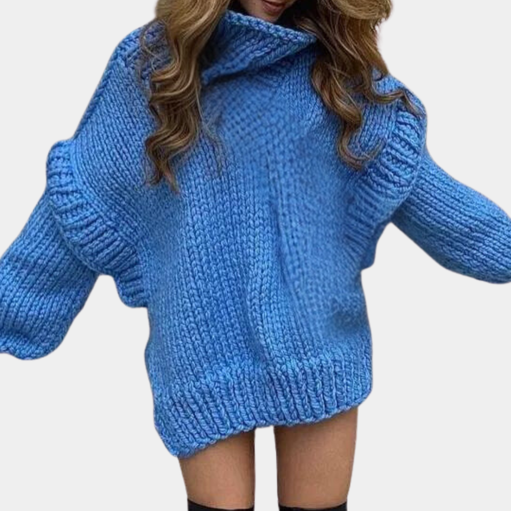 Maglione Oversize | Collo Alto | Morbido e Caldo