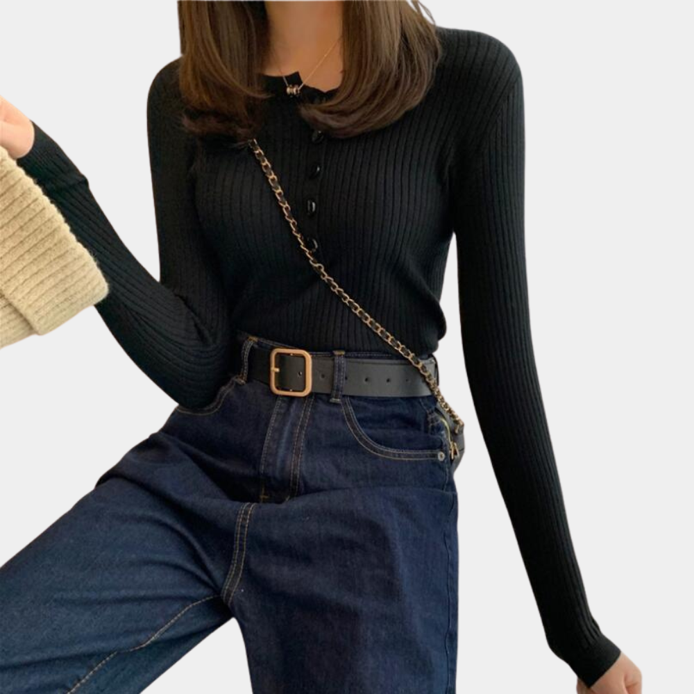 Maglia a Costine | Slim Fit | Elegante e Versatile