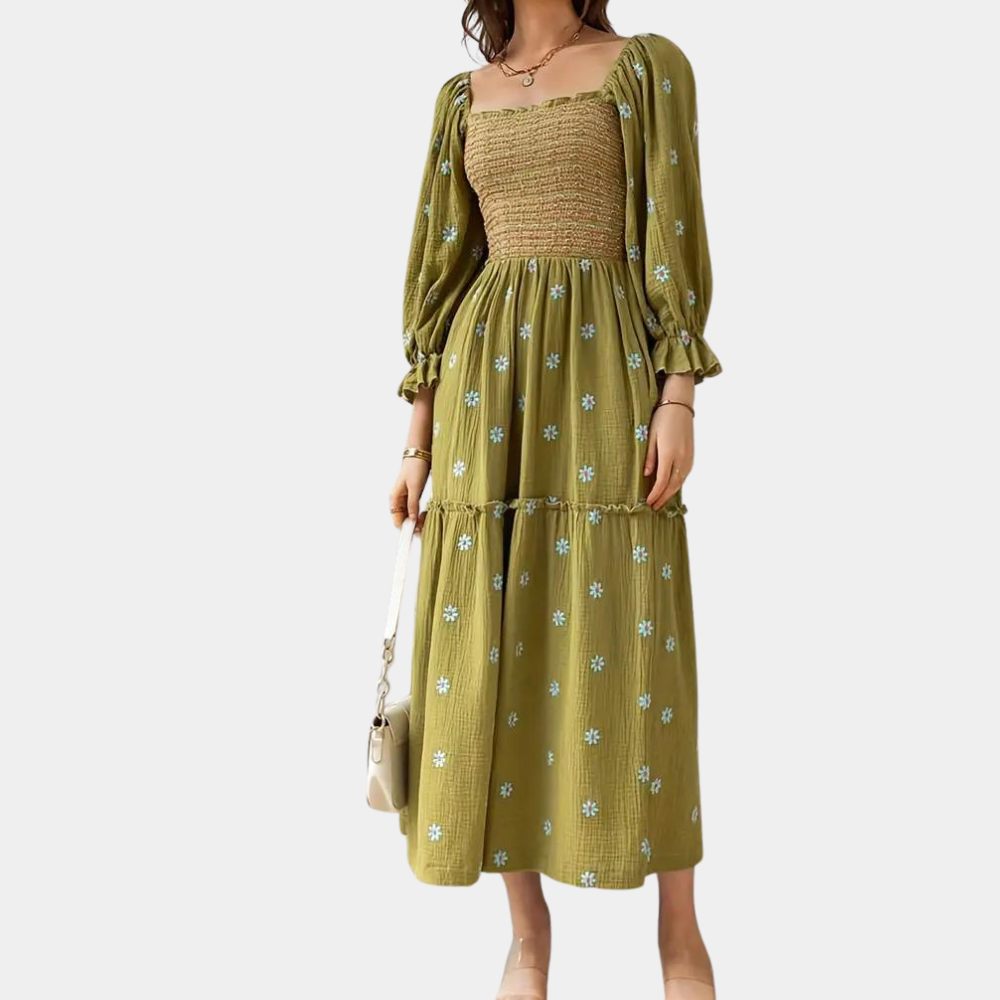 Abito Midi Boho | Romantico | Leggero e Femminile
