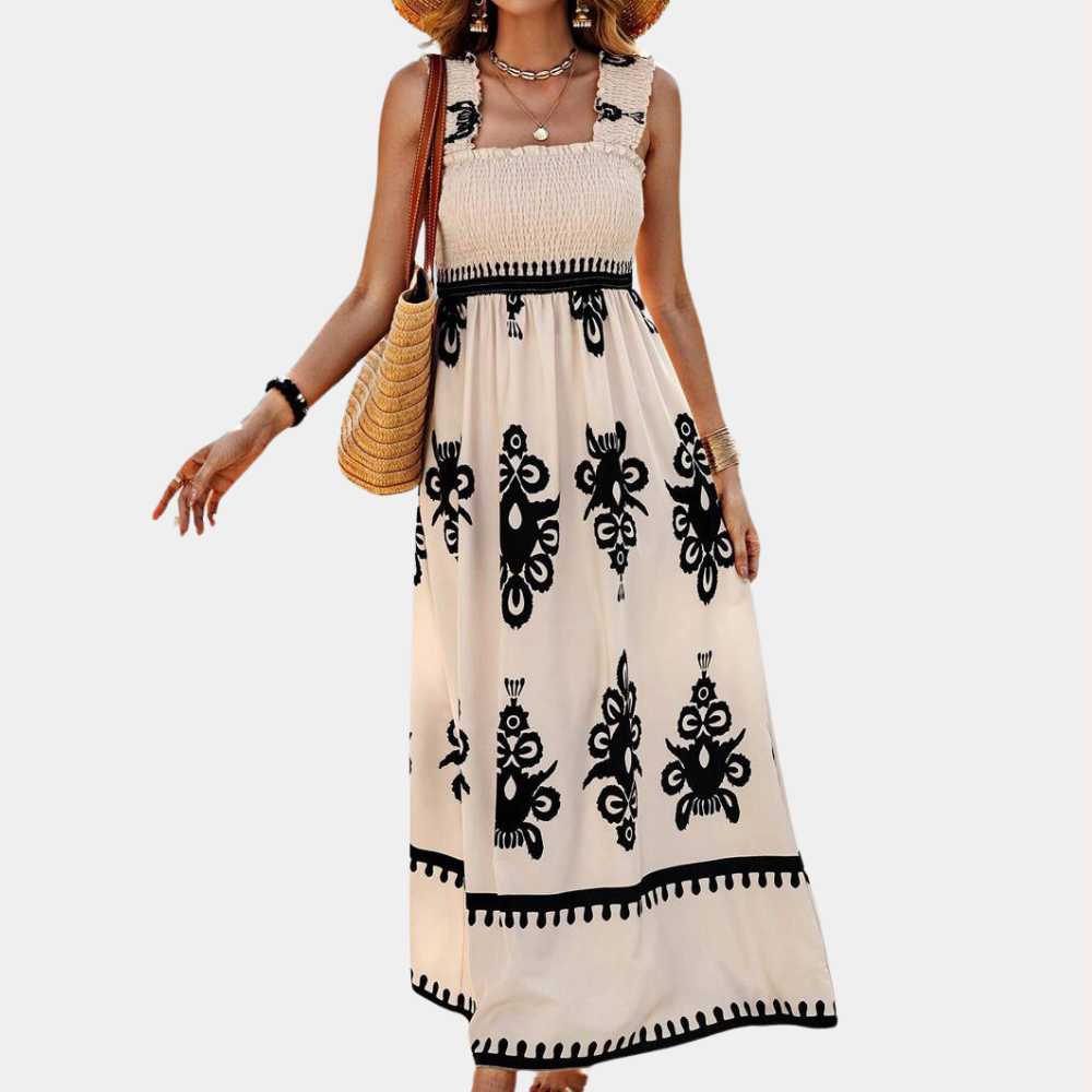 Maxi Abito Etnico | Boho Chic | Fresco e Raffinato