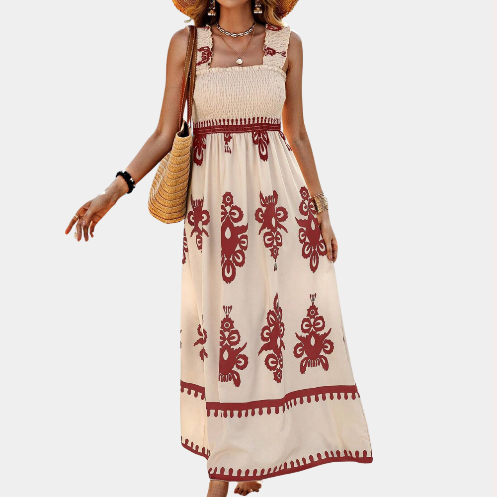 Maxi Abito Etnico | Boho Chic | Fresco e Raffinato