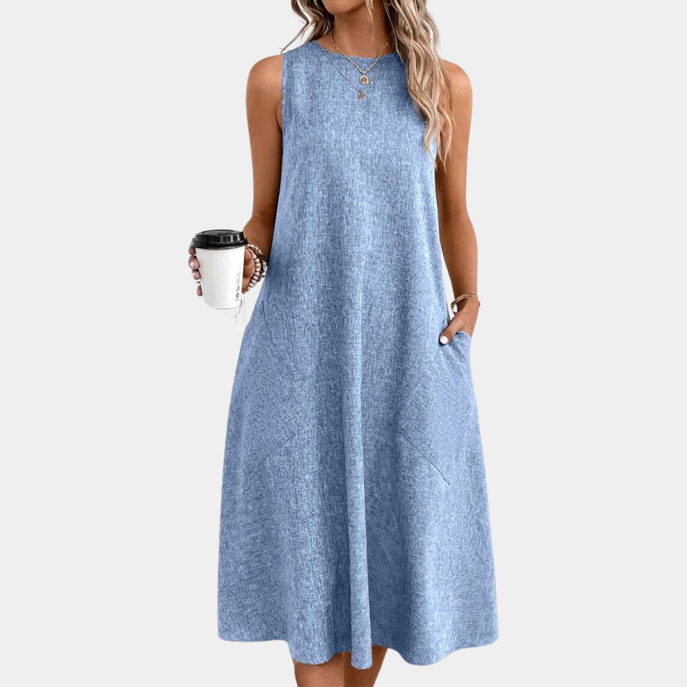 Abito Midi Svasato | Casual Chic | Fresco e Versatile