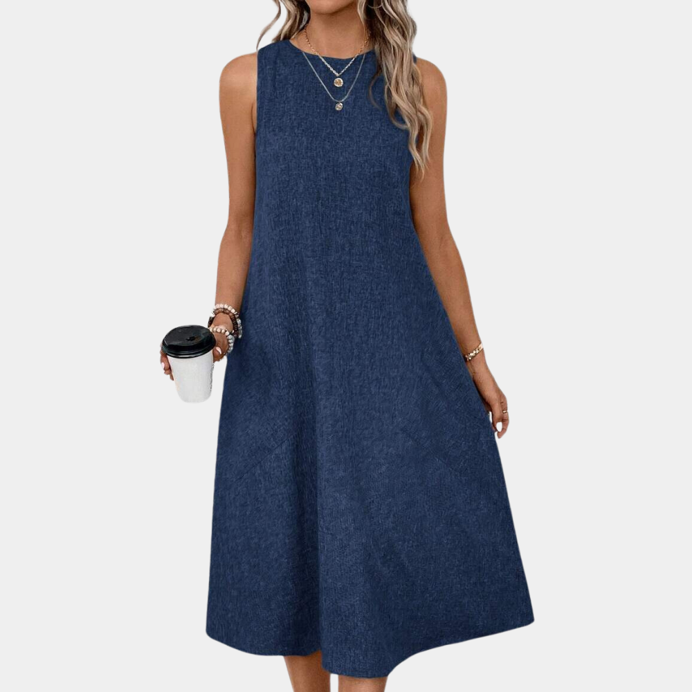 Abito Midi Svasato | Casual Chic | Fresco e Versatile