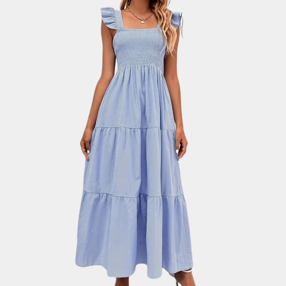 Maxi Abito con Balze | Romantico | Fresco e Femminile
