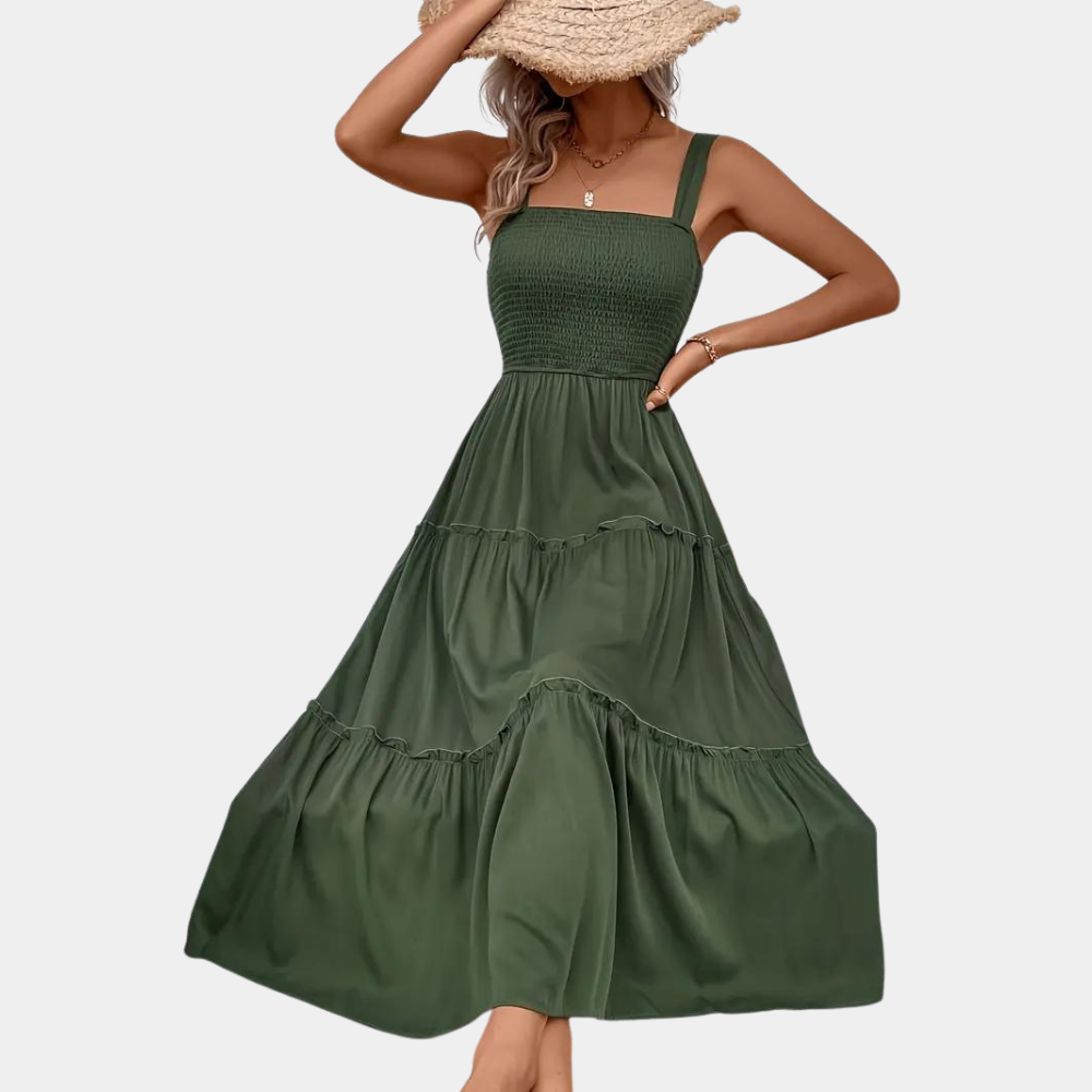 Abito Midi Estivo | Misto Cotone | Leggero & Romantico