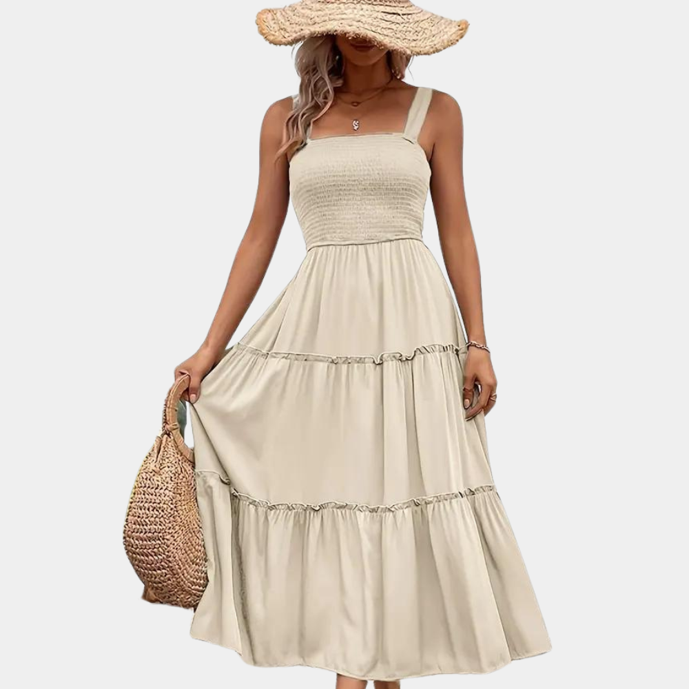 Abito Midi Estivo | Misto Cotone | Leggero & Romantico