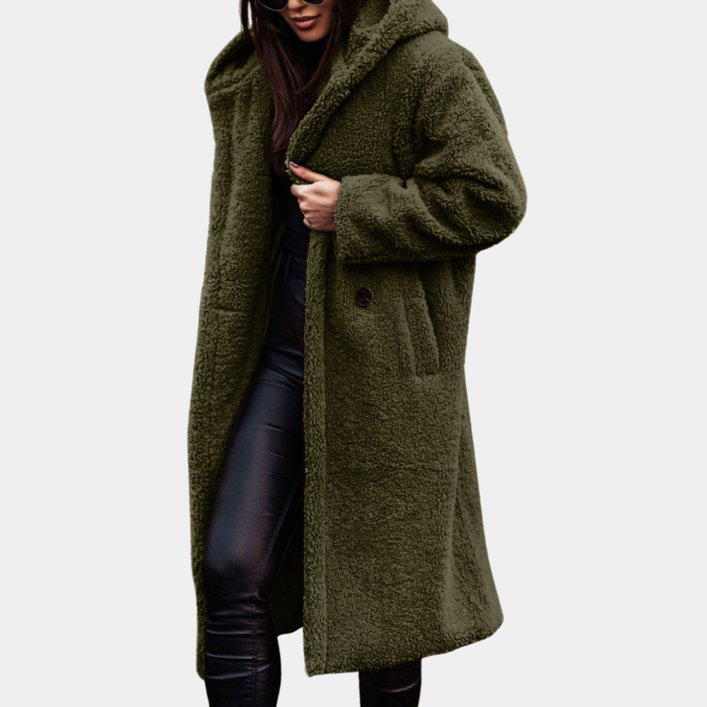 Cappotto Lungo | Peluche Morbido | Elegante e Caldo