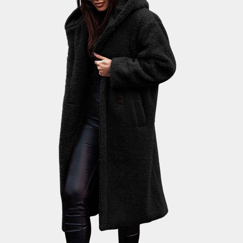 Cappotto Lungo | Peluche Morbido | Elegante e Caldo