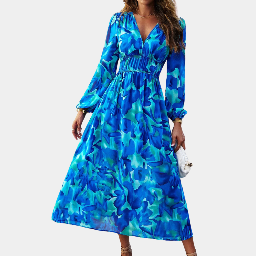 Abito Midi Floreale | Elegante | Leggero e Femminile