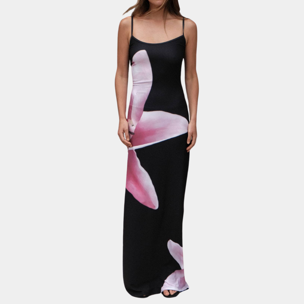Abito Lungo Floreale | Estivo | Elegante e Fresco