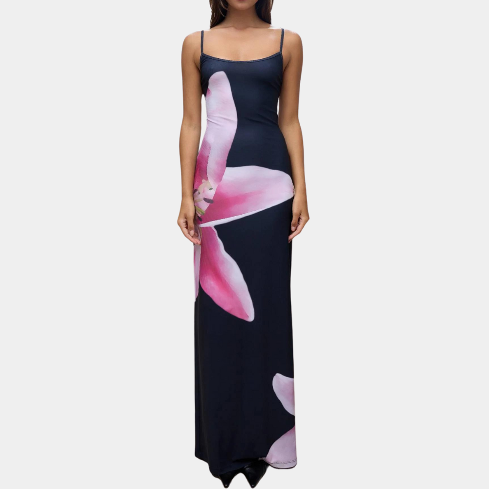 Abito Lungo Floreale | Estivo | Elegante e Fresco