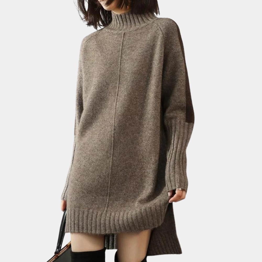 Maglione Lungo | Collo Alto | Oversize e Morbido