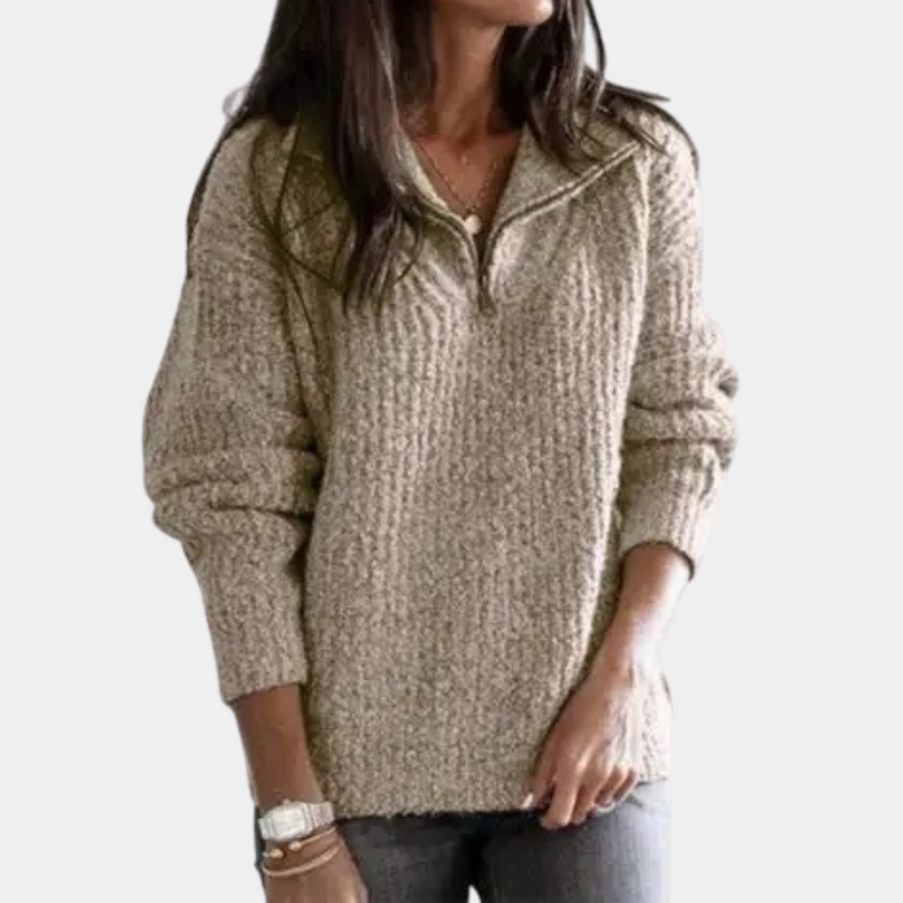 Maglione in Maglia | Collo a V | Morbido e Caldo