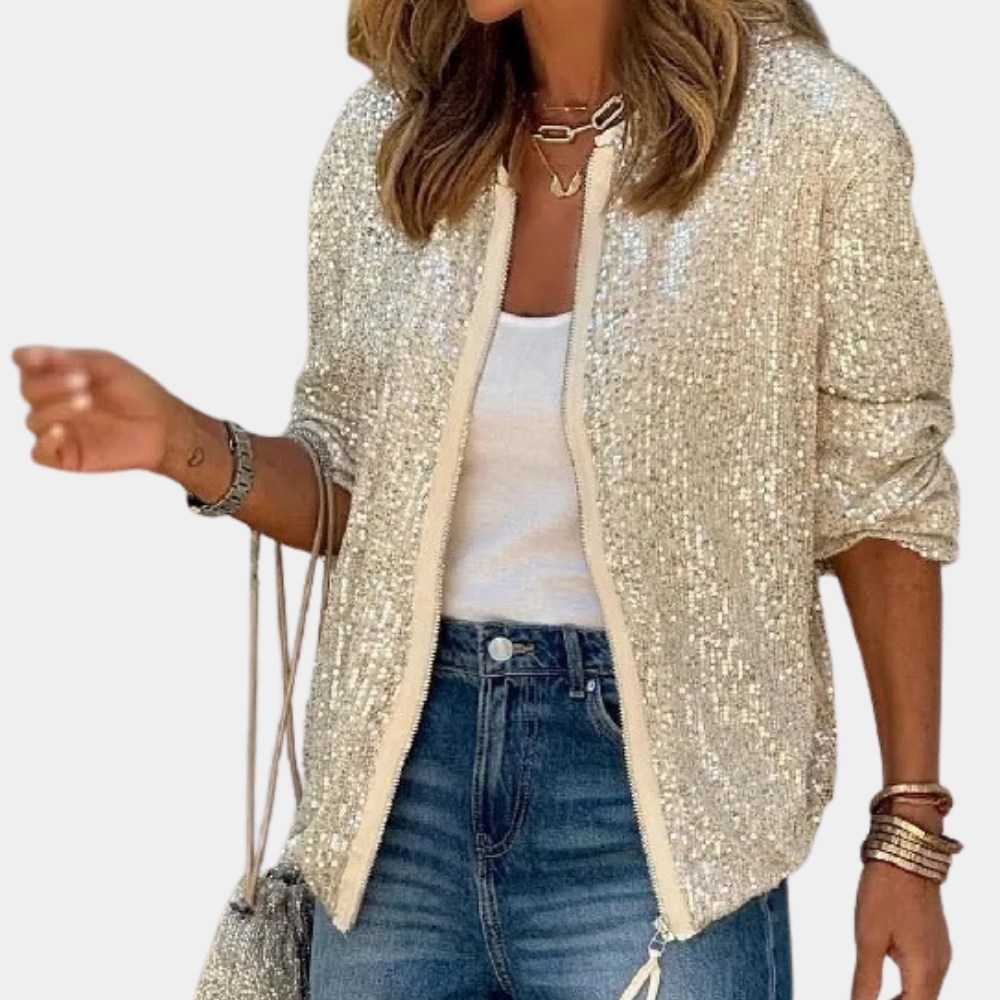 Giacca con Paillettes | Elegante e Brillante | Perfetta per le Serate Speciali