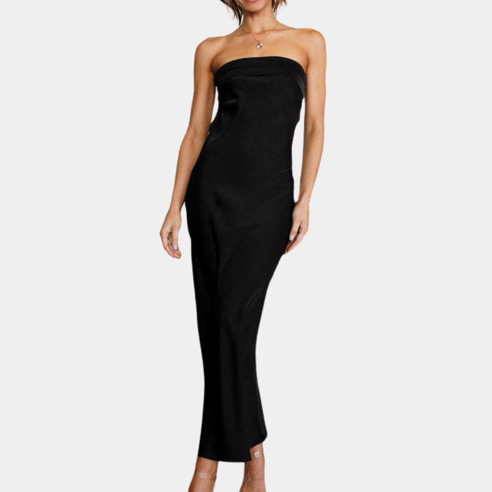 Abito Lungo in Raso | Elegante | Sensuale & Raffinato