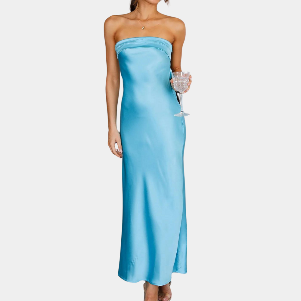 Abito Lungo in Raso | Elegante | Sensuale & Raffinato