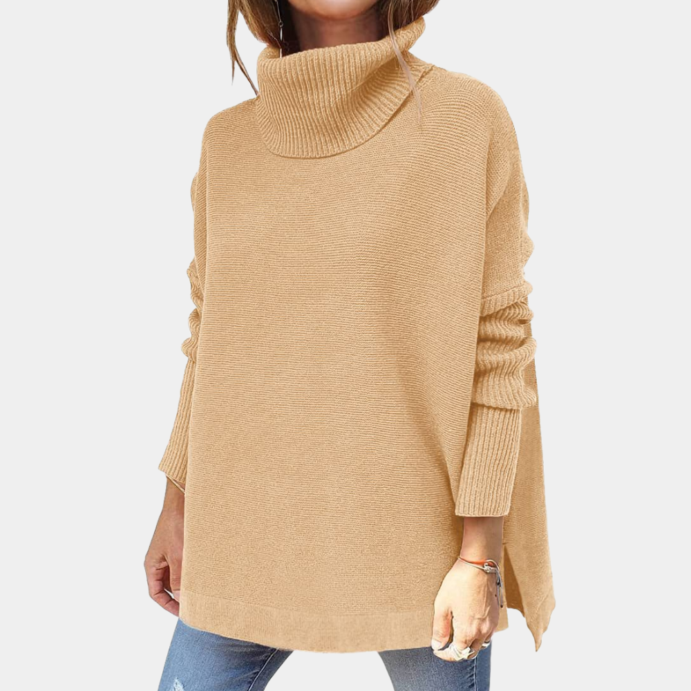 Maglione Dolcevita Oversize | Misto Cotone | Elegante e Minimal