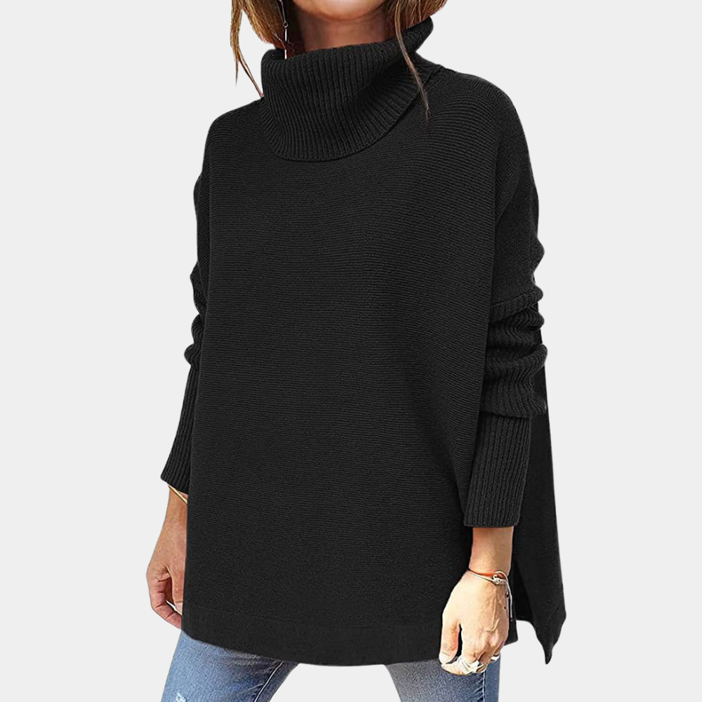 Maglione Dolcevita Oversize | Misto Cotone | Elegante e Minimal