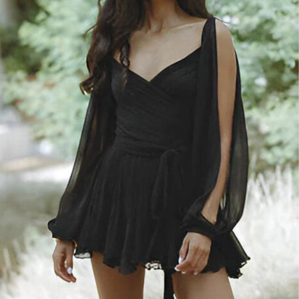 Mini Abito Elegante | Scollo a Cuore | Romantico e Seducente