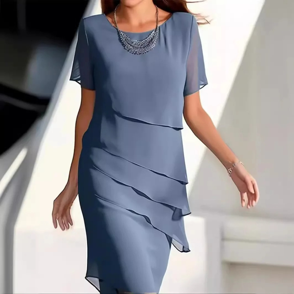 Abito Midi Elegante | Raffinato & Versatile | Perfetto per Ogni Occasione