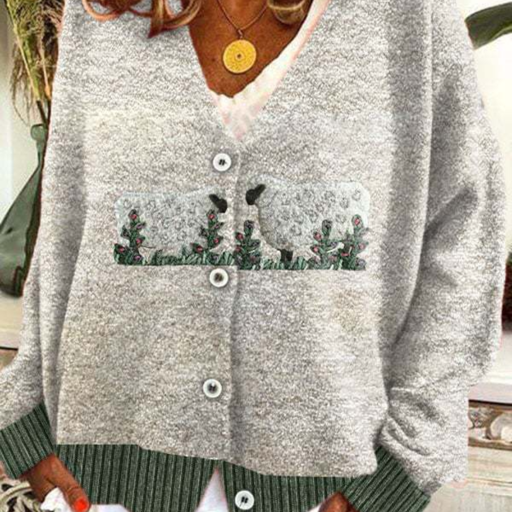 Cardigan Oversize | Morbido e Caldo | Stile Casual e Divertente