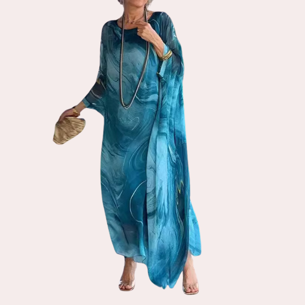 Caftano Lungo Fluttuante | Leggero | Elegante e Traspirante