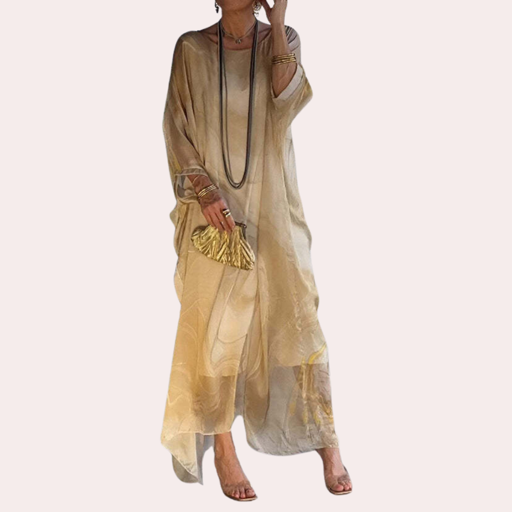 Caftano Lungo Fluttuante | Leggero | Elegante e Traspirante
