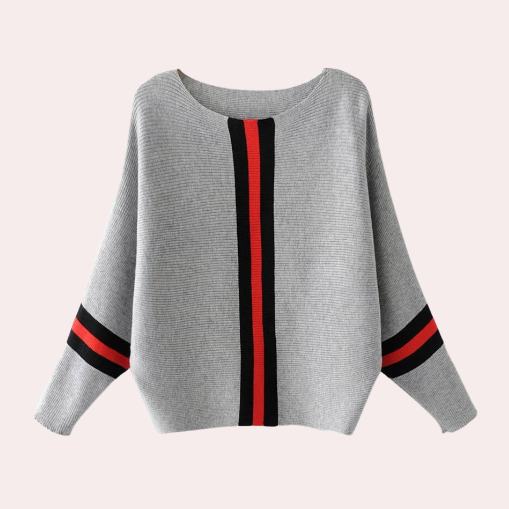 Maglione Oversize a Righe | Morbido | Elegante e Confortevole