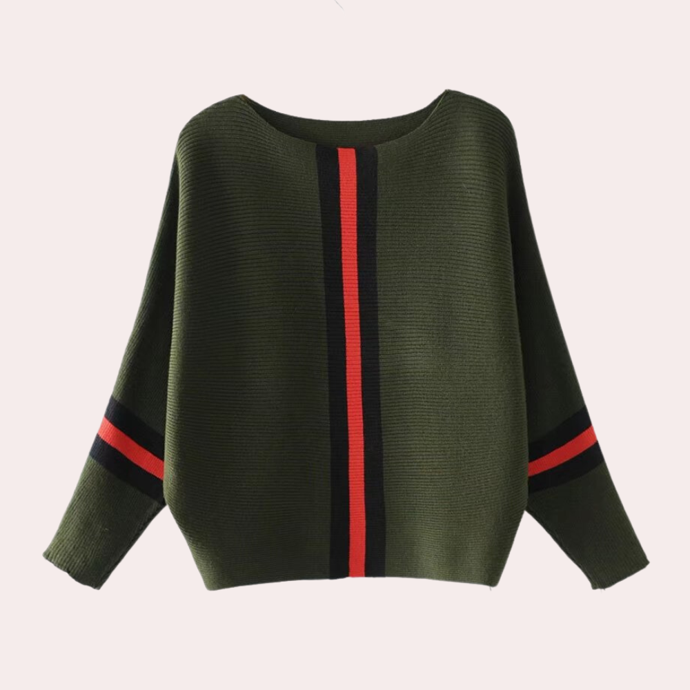 Maglione Oversize a Righe | Morbido | Elegante e Confortevole