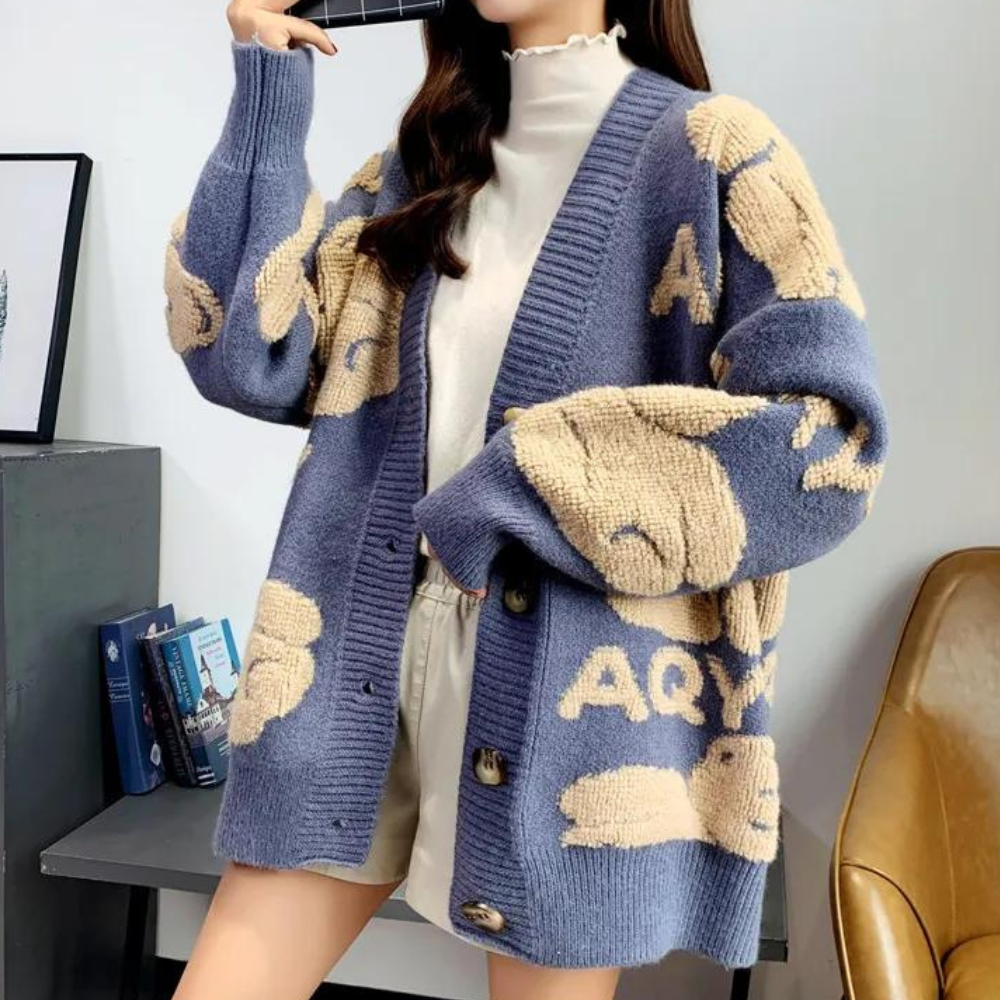 Cardigan Oversize in Maglia | Caldo & Trendy | Perfetto per l’Autunno