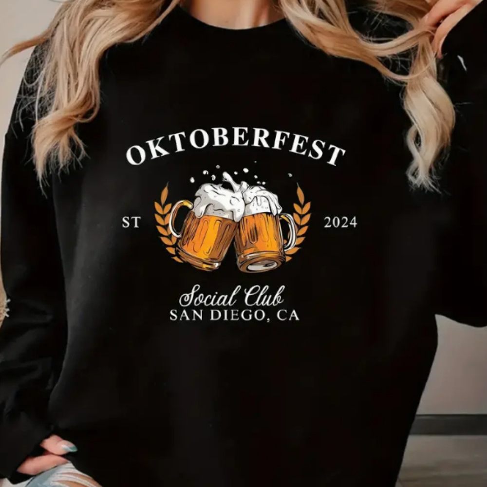 Felpa Oktoberfest | Cotone | Comoda e Casual