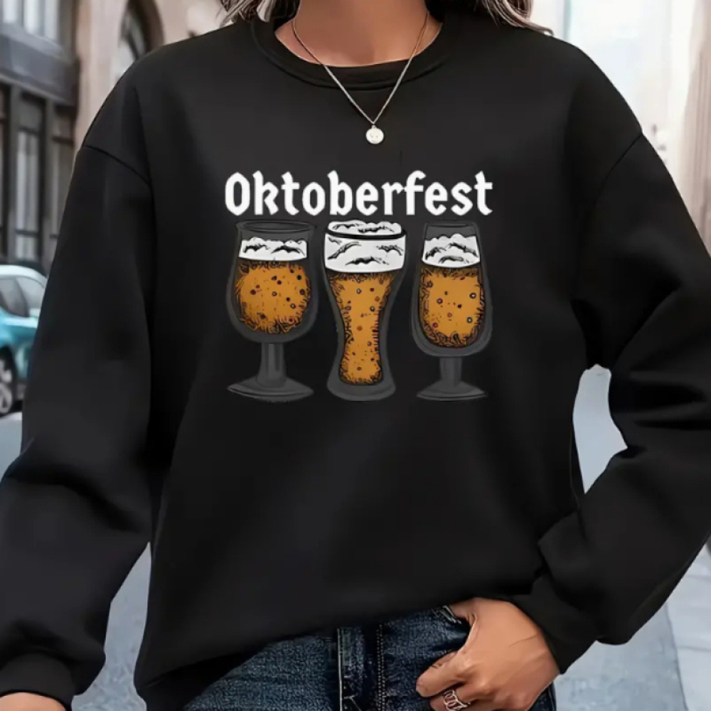Felpa Oktoberfest | Cotone | Comoda e Festosa