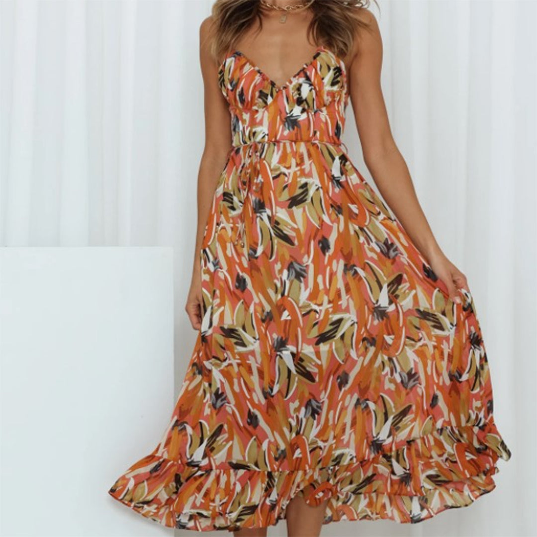 Abito Midi Floreale | Leggero | Flowy & Romantico