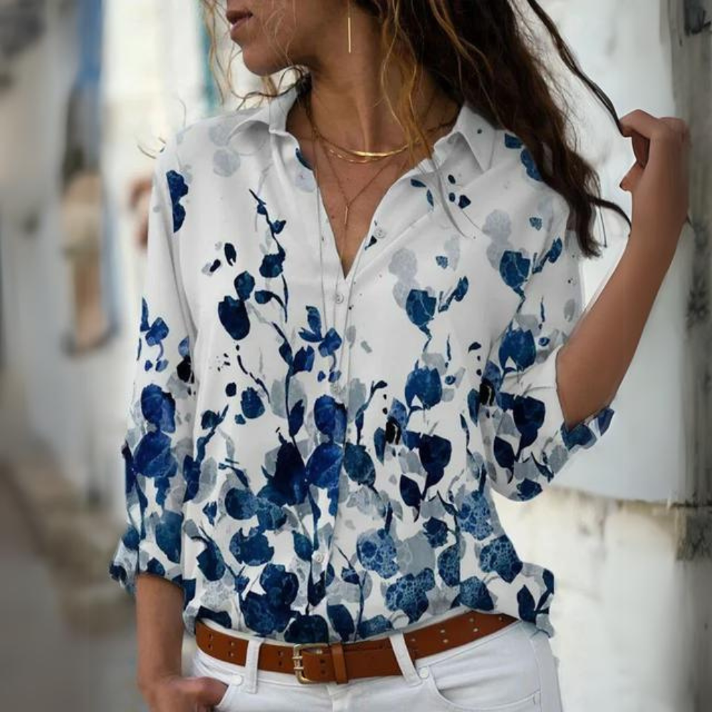 Camicia Floreale Estiva | Leggera e Colorata | Look Casual Chic