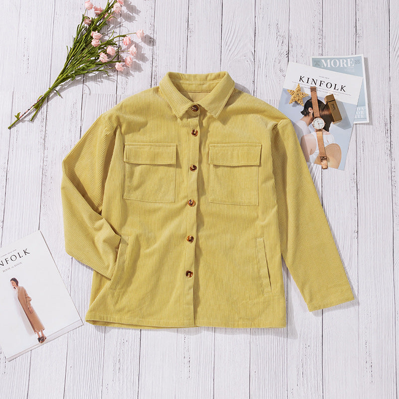 Camicia in Velluto a Coste | Casual | Versatile e Confortevole