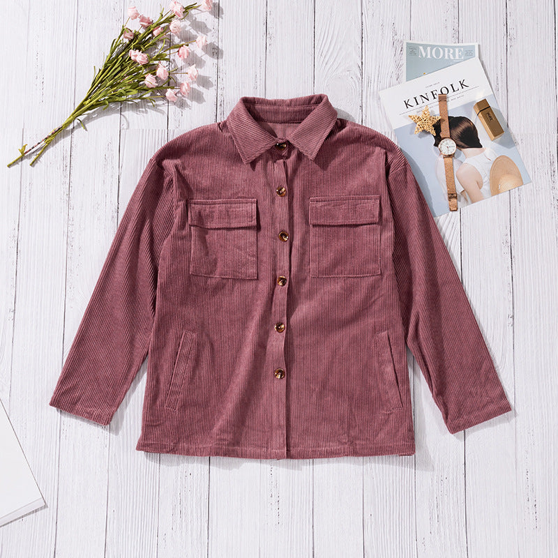 Camicia in Velluto a Coste | Casual | Versatile e Confortevole