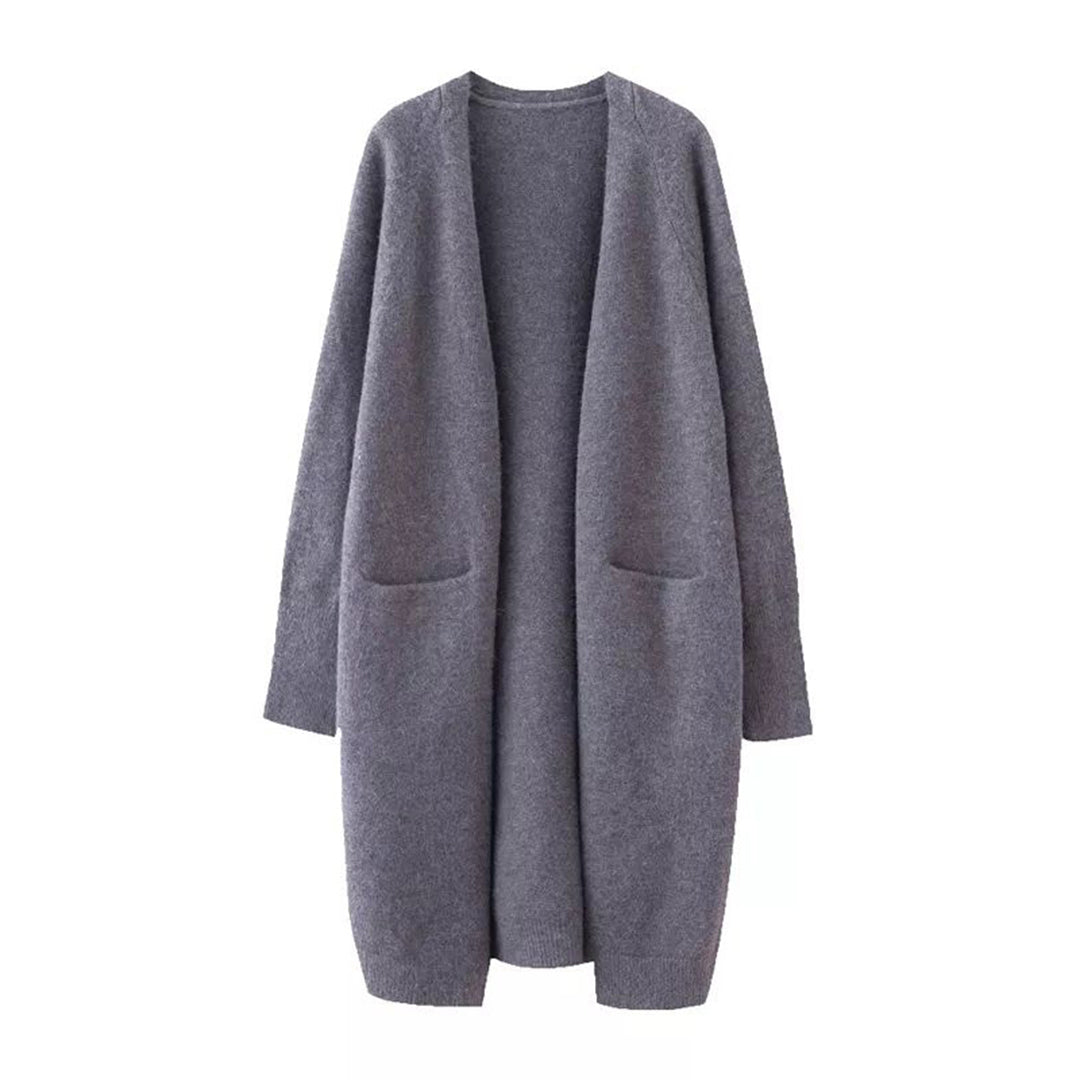 Cardigan Lungo in Maglia | Misto Lana | Elegante e Versatile