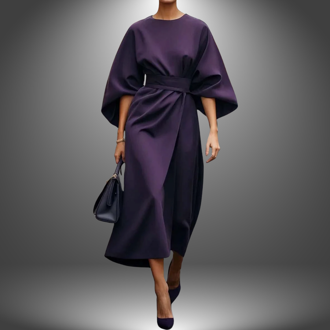 Abito Midi Strutturato Elegante