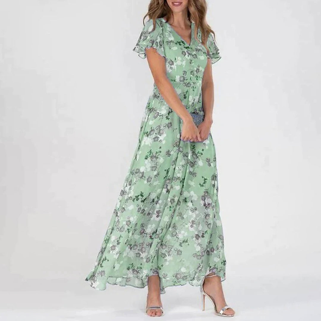 Maxi Dress Floreale | Elegante | Leggero e Raffinato
