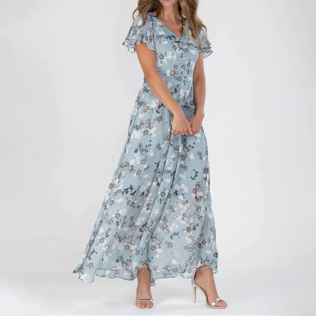 Maxi Dress Floreale | Elegante | Leggero e Raffinato