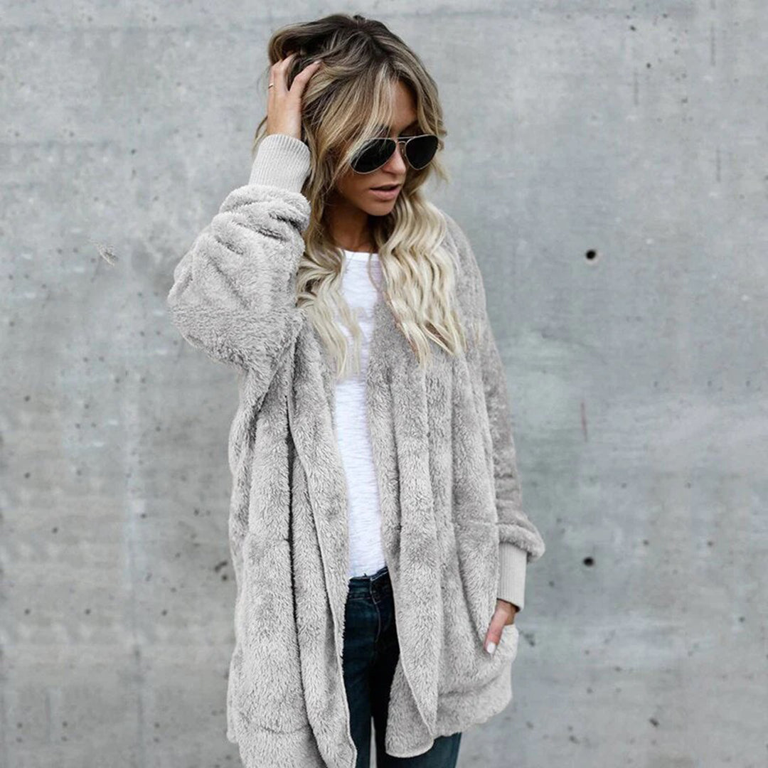 Cardigan in Peluche | Morbido e Caldo | Stile Casual Chic