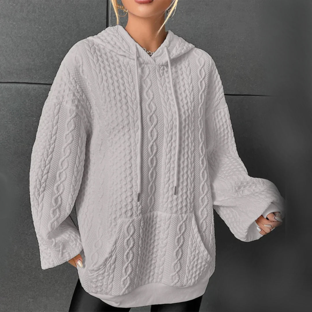 Felpa Oversize | Cappuccio e Maglia Morbida | Calda e Confortevole