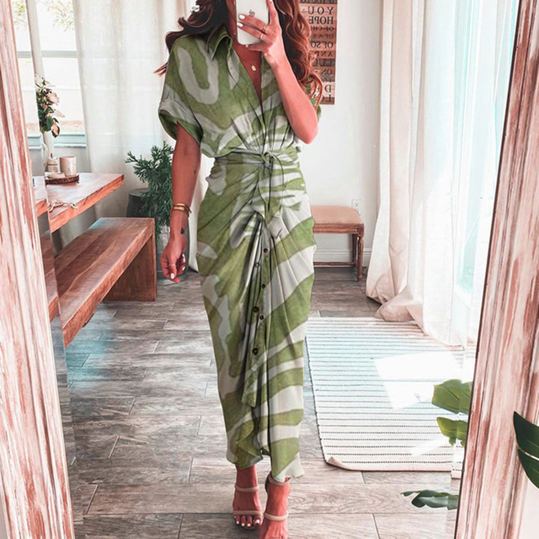Jumpsuit Monospalla | Fantasia Tropicale | Leggero & Chic