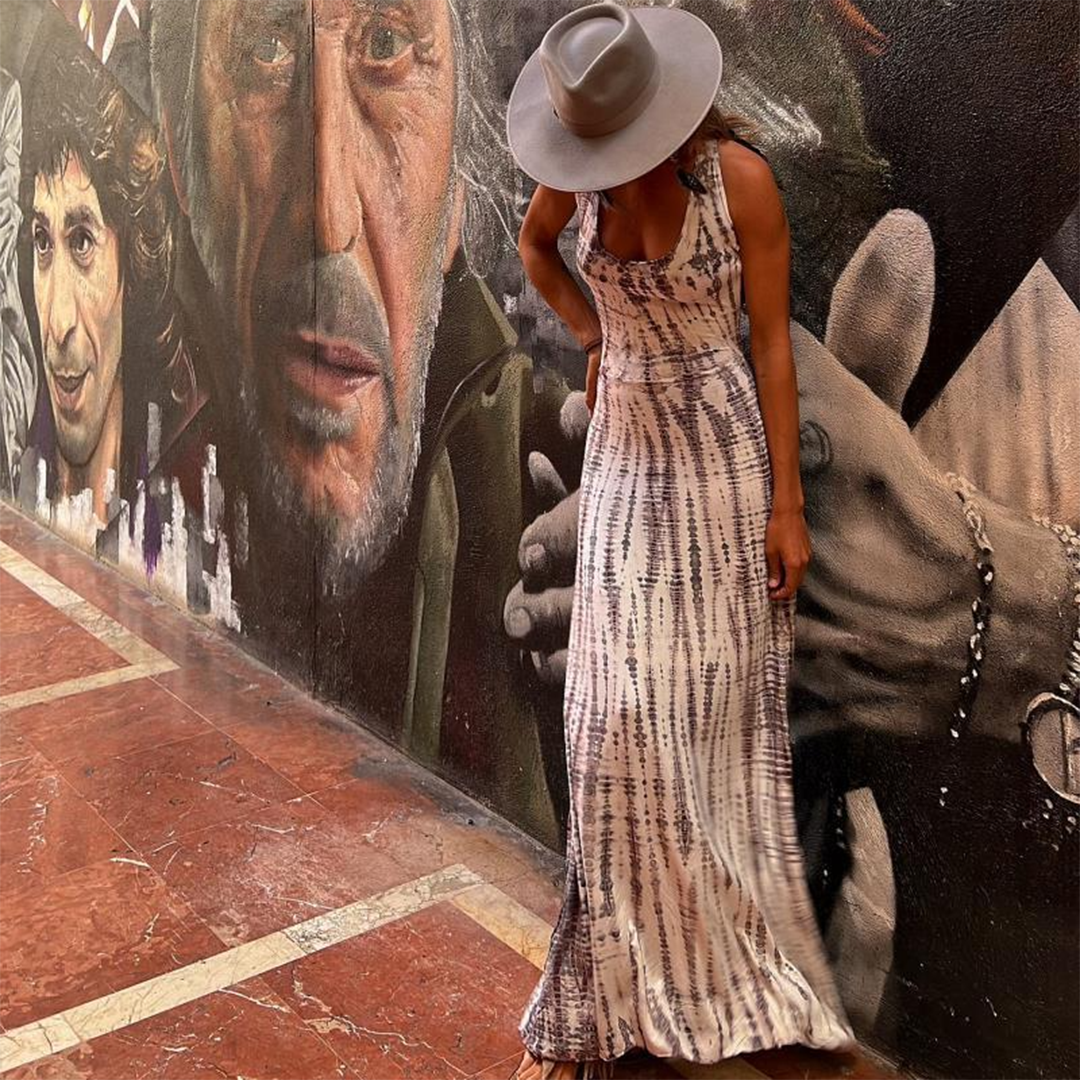 Abito Lungo Tie-Dye | Fresco e Boho-Chic | Perfetto per l’Estate