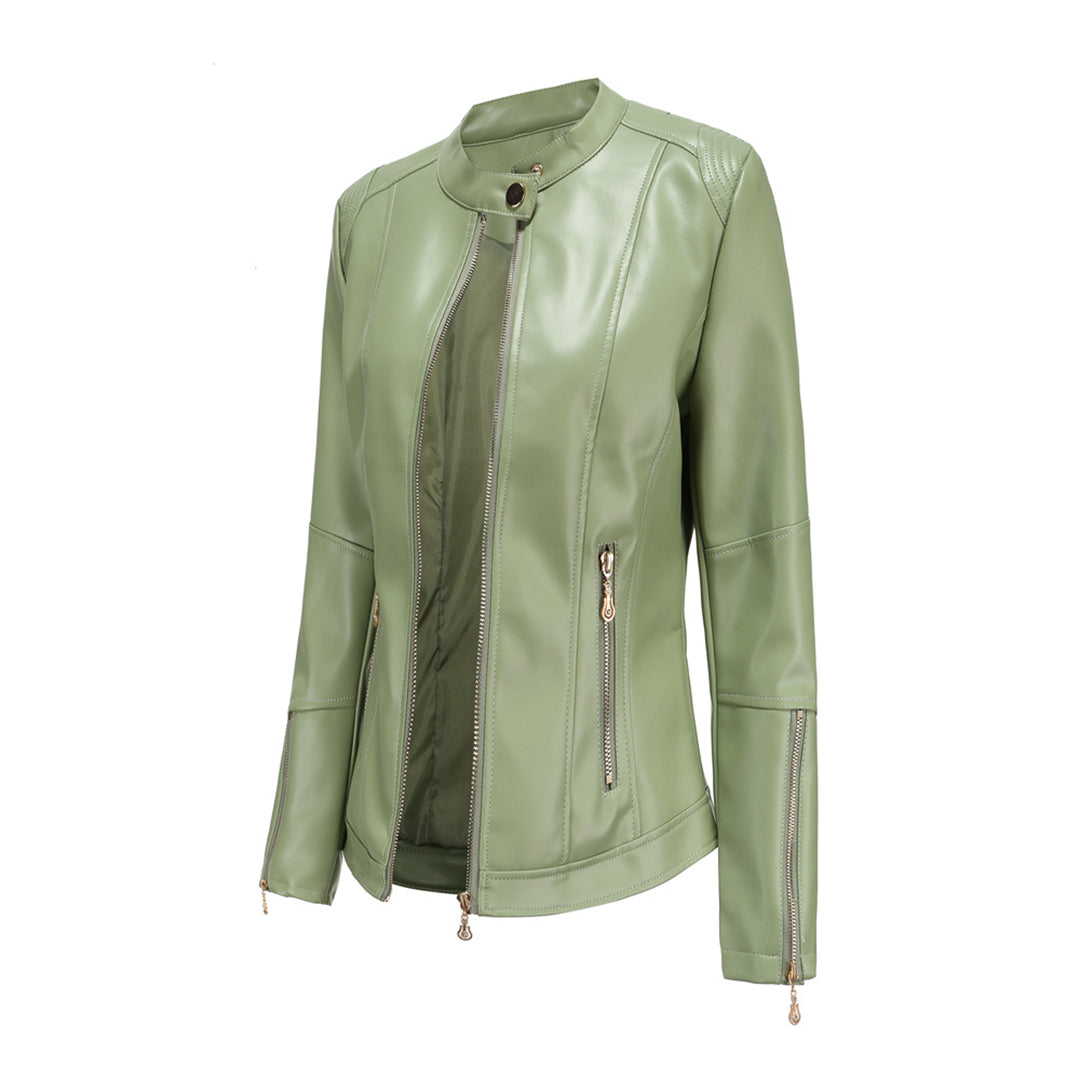 Giacca in Ecopelle | Eleganza Minimal | Versatile e Chic